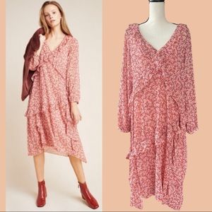 Floral Pink Women's Dress